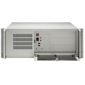 Axiomtek AX61410 4U Rackmount chassis for Full-size SBC & ATX/Micro-ATX Motherboard, black or beige, w/o power supply